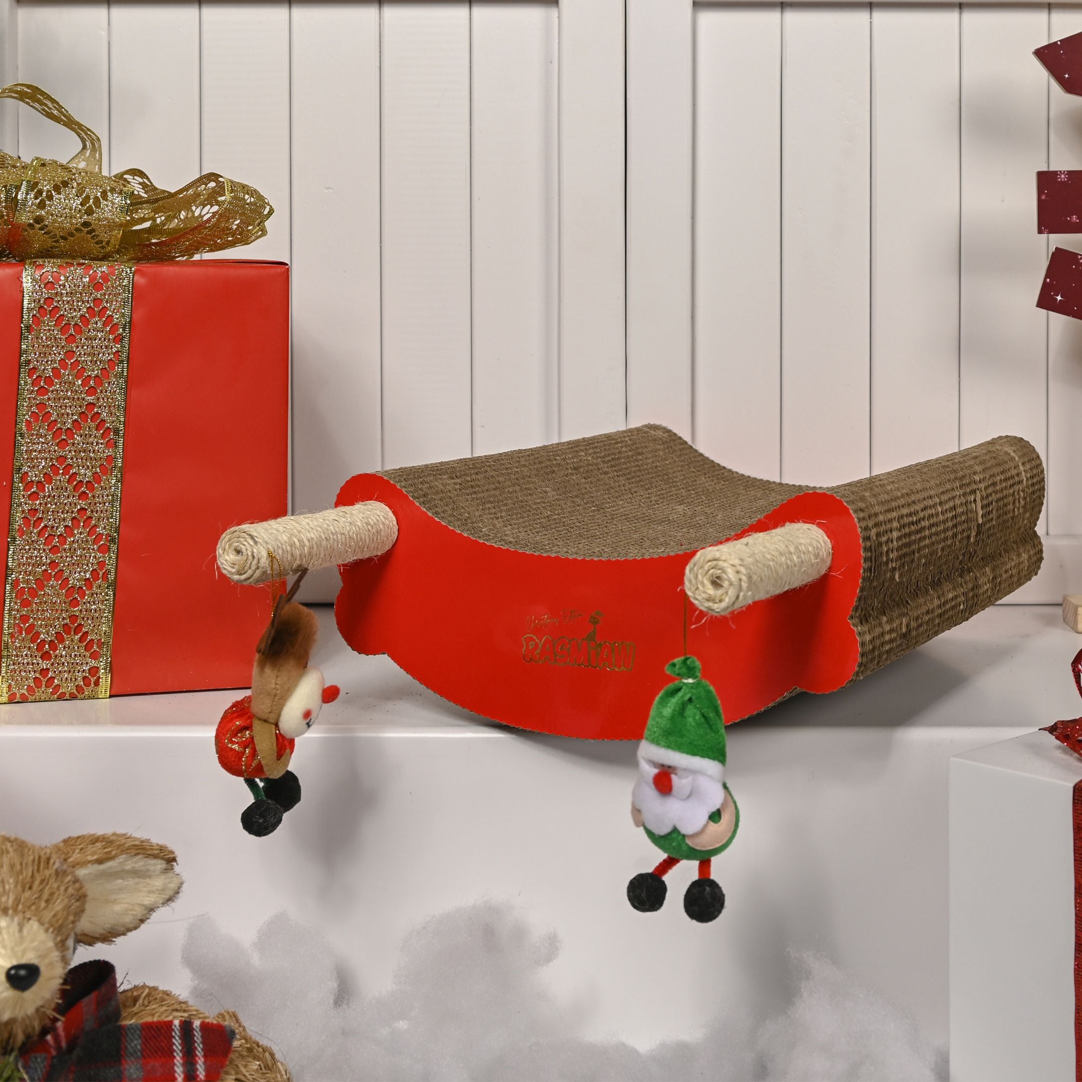 Rascador para gatos REF 1 edición navidad