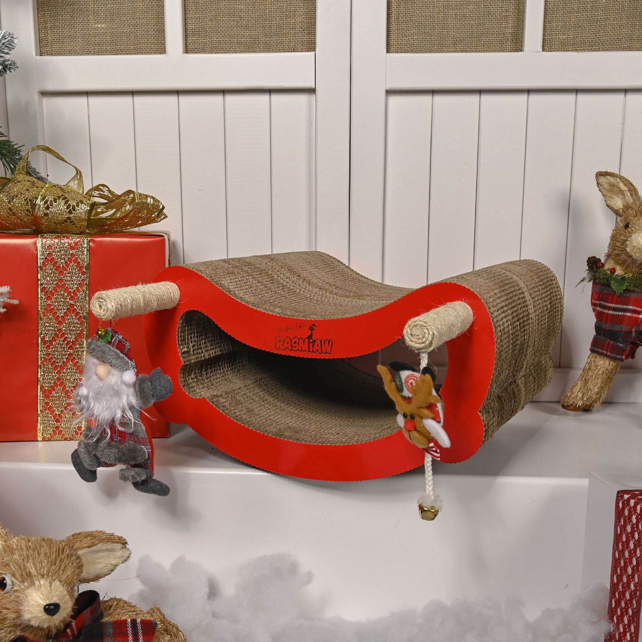 Rascador para gatos REF 2 edición navidad