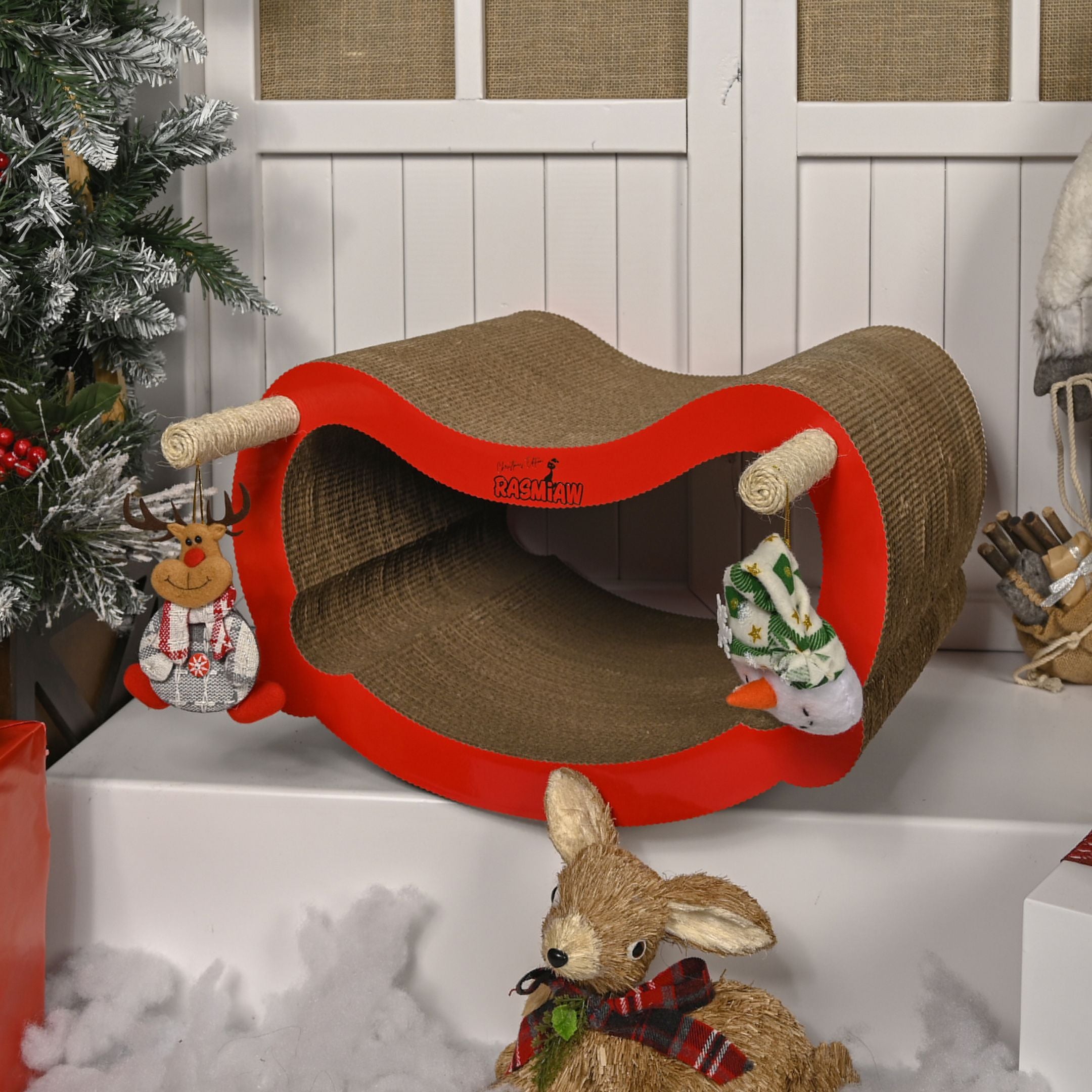 Rascador para gatos REF 3 edición navidad